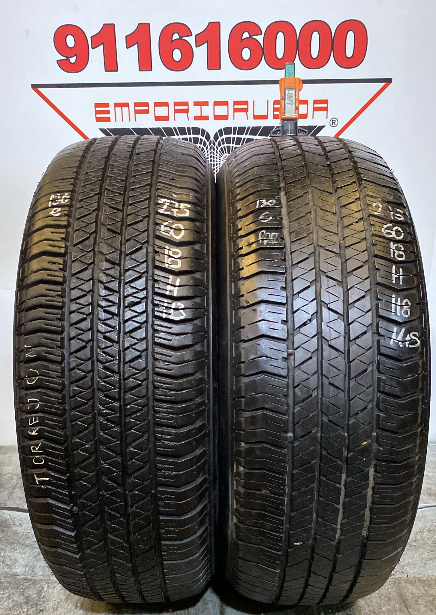BRIDGESTONE DUELER H-T USADO M+S 275/60 R18 118 H
